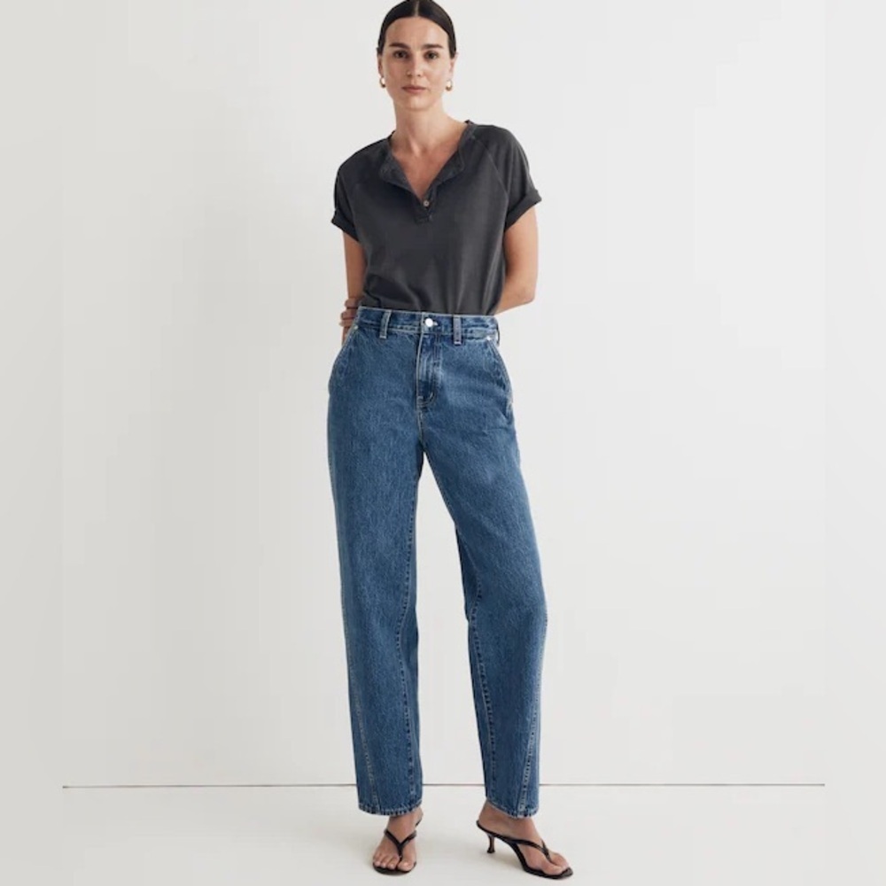NWT Madewell Baggy Straight Jean Size 32